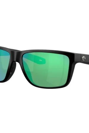 Costa Broadbill II Matte Black - Green Mirror 580G Promotion