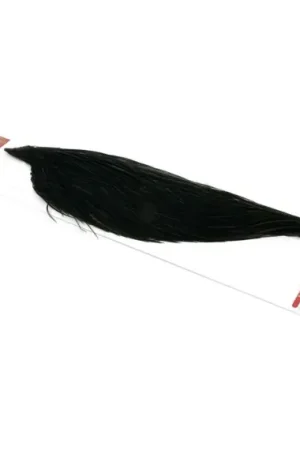 Whiting Bronze 1/2 Dry Fly Hackle Dyed Black Affaire À Saisir