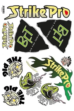 Soldes CWC Sticker Kit, BFT, Pig, Strike Pro - A4