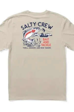 Salty Crew Fly Trap Premium S/S Tee Moonbeam - XL Commander Vite