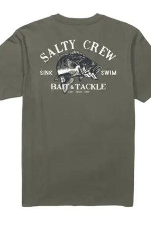Prix Bas Salty Crew Bass Man Standard S/S Tee Dusty Olive - L