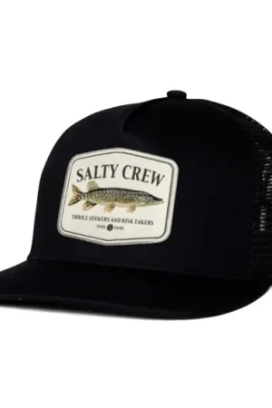 Usine Directe Salty Crew Euro Pike Trucker Black
