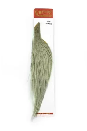 Whiting Pro Grade 1/2 Cape White dyed Golden Straw Offre Du Jour