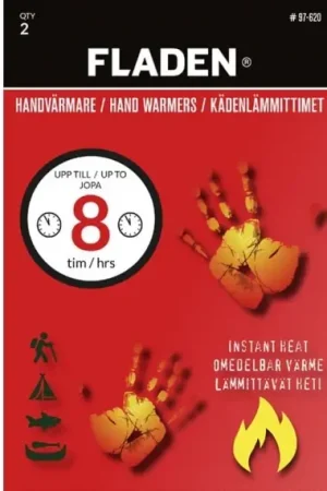 Livraison Express Fladen Handvärmare 5,5cm x 9,2cm (2-pack)