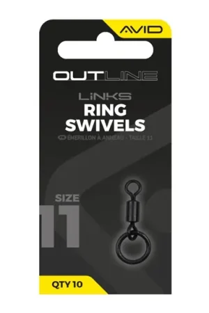 Nouveauté Avid Outline Ring Swivel - Size 11