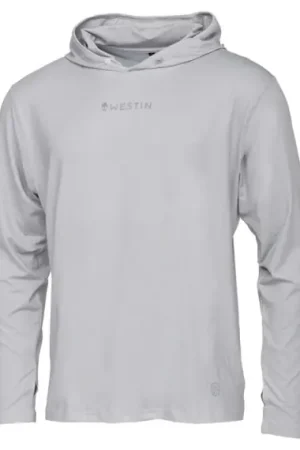 Westin Ledge UPF Hoodie Mist Grey - M Prix Réduit