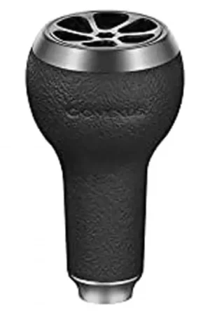 Gomexus 27mm Reel Power Knob TPE - Black & Silver Super Prix