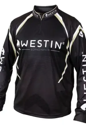 Westin LS Tournament Shirt XXL Black/Grey Commander Vite