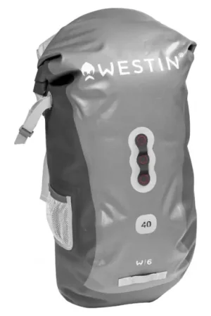 Westin W6 Roll-Top Backpack Silver/Grey 40L Solde