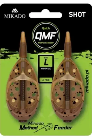 Expédié Aujourd'hui Mikado Method Feeder Shot Q.M.F. System L (2pcs) - 50g