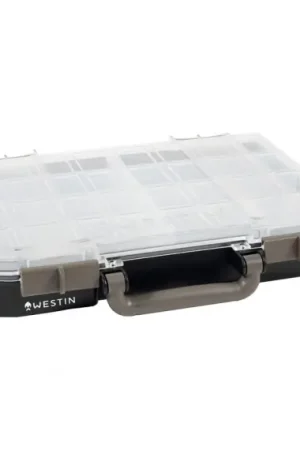 Westin W6 Lure Vault 57x337x278 Incl. 10 inserts Black/Clear Authentique