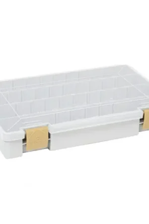 Westin W3 Tackle Box 27,5x18,5x4,5cm Grey/Clear Remise