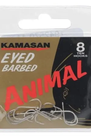 Kamasan Animal Eyed Barbed - 12 (10-pcs) Commander Vite