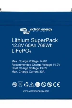 Vente Directe Victron Energy Lithium SuperPack 12,8V/60Ah