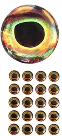 Semperfli 5mm 3D Epoxy Eyes Sunburst Remise