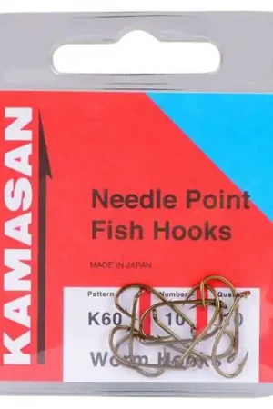 Kamasan Worm Hook - 6 Dernier Modèle