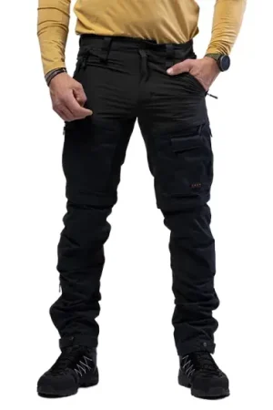 Nouvelle Collection Beyond Nordic BN002 v2 M's Zip-Off Hiking Pants Black - S