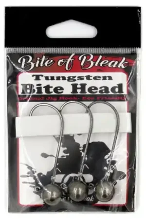 Nouveauté Bite Of Bleak - Tungsten Bite Head 3-pack 5.2g 3/0