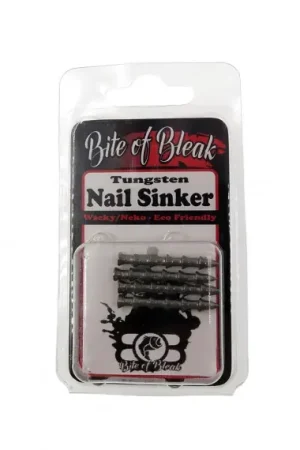 Offre Exclusive Bite Of Bleak Tungsten Nail Sinker 2.2g 5-Pack