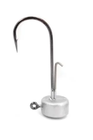 Bite Of Bleak Lead Ned Head 3.5g 3/0 Silver 4-pack Petit Prix