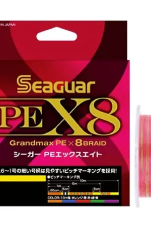Prix Bas Seaguar PE X8 Grandmax 200m Multicolor - 0.33mm