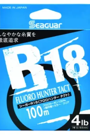 Seulement Aujourd'hui Seaguar R18 Fluoro Hunter Tact 100m 8lb 0.235mm