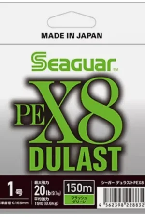 Seaguar Dulast PEX8 Flash Green 150m - 0,148mm Offre Exclusive