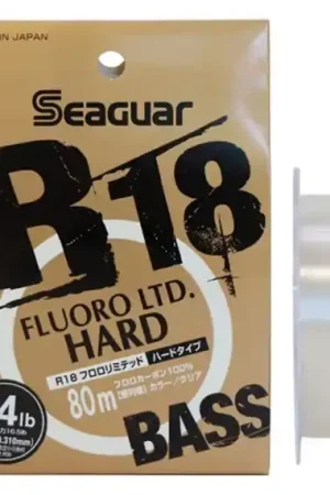Seaguar R18 Fluoro LTD Hard Bass 80m 14lb 0.31 Produit De Marque