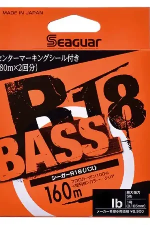 Haute Qualité Seaguar R18 Bass 160m 8lb 0.235