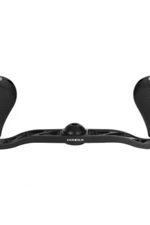 Gomexus 110mm Aluminium Handle with 35mm TPE Knob 8x5mm - Black & Silver Satisfait Ou Remboursé