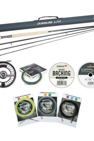 Prix Choc Guideline LPX Chrome Twohanded Fly Combo - 12'6'' #7/8