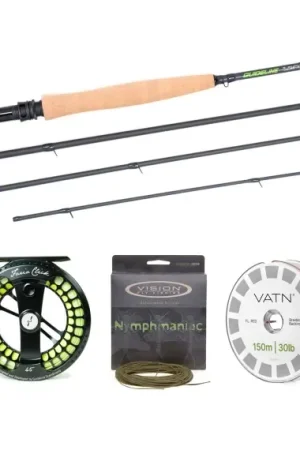 Satisfait Ou Remboursé Guideline Elevation Nymph Fly Combo - 10'2'' #4