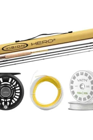 Commande En Gros Vision Trout HERO² Dry Fly Taper+ Flugset - 9' #5