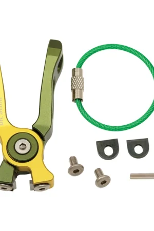 Must-Have Dr. Slick Cyclone Nipper NATC Gold and Green Aluminum Frame