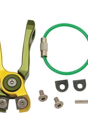 Commander Maintenant Dr. Slick Cyclone Nipper NATCO Gold and Green Aluminum Frame