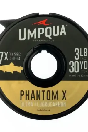 Umpqua Phantom X Fluorocarbon Tippet 27m - 6X/0,127mm Petit Prix