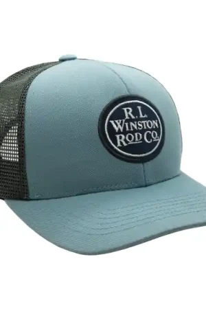 Winston Double Haul Trucker Hat Steel Blue Meilleure Vente