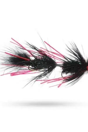 Umpqua Circus Peanut Black/Blood #4 x #4 Offre Spéciale