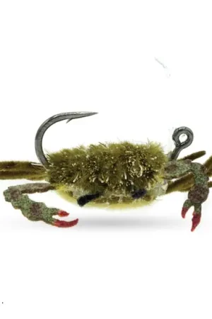Dernier Modèle Umpqua Danger Muffin Crab McKnight Sandy Olive - #4