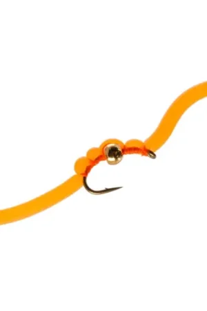 Offre Exclusive Umpqua Squirmy Wormie TB Flourescent Orange #12