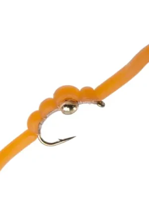 Umpqua Squirmy Wormie TB Tan #12 Dernier Modèle