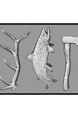 Achetez Aujourd'hui RepYourWater Sticker - Hunt Fish Camp Medium