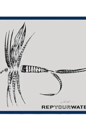 Meilleure Vente RepYourWater Sticker - Feather Dry Fly