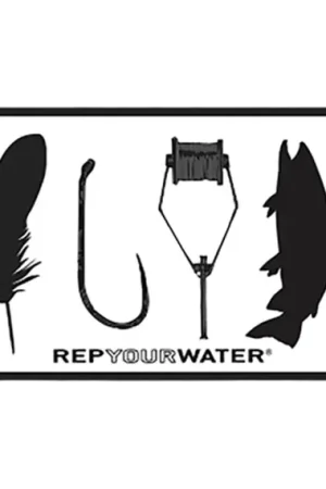RepYourWater Sticker - Fly Tyer Bon Plan