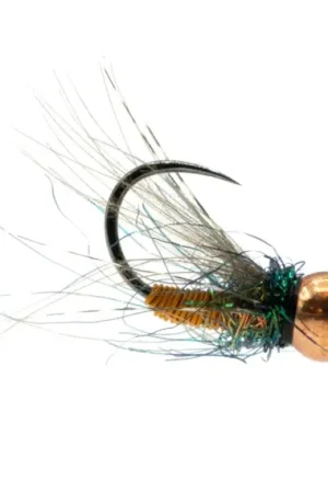 Réduction Umpqua Sweetmeat Caddis Doctor Deep Tangerine - #16