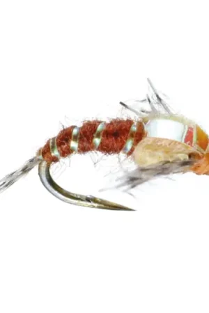 Umpqua Hunchback Two-tone Sulfur/Brown - #16 Usine Directe
