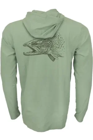RepYourWater Hooded Sun Shirt Flolite Predator - L Livraison Express