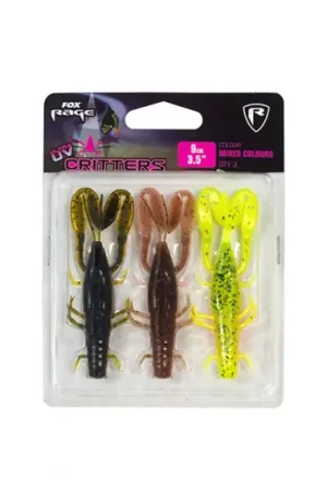 Fox Rage Critter 7 cm / 2.75'' mixed colour pack 3-pack Nouveauté