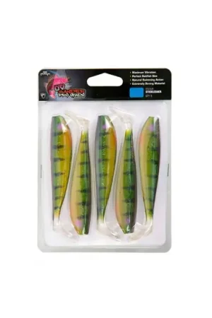 Zander Pro Ultra UV 10 cm/4'' Lemontiger 5-pack Prix Cassé
