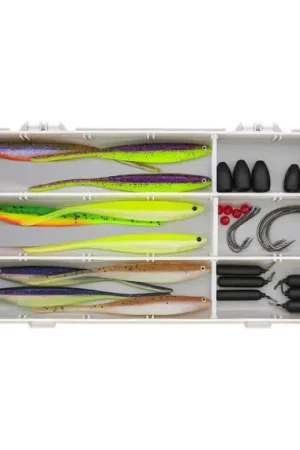 Dernier Modèle Westin Zander Box - Dropshot + Texas & Carolina 46Pcs